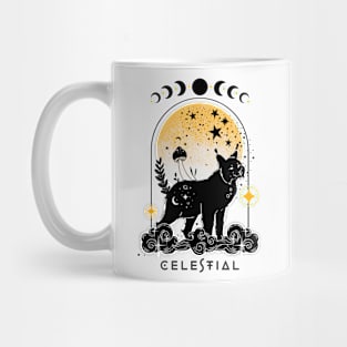 Celestial spirit animal Lynx Mug